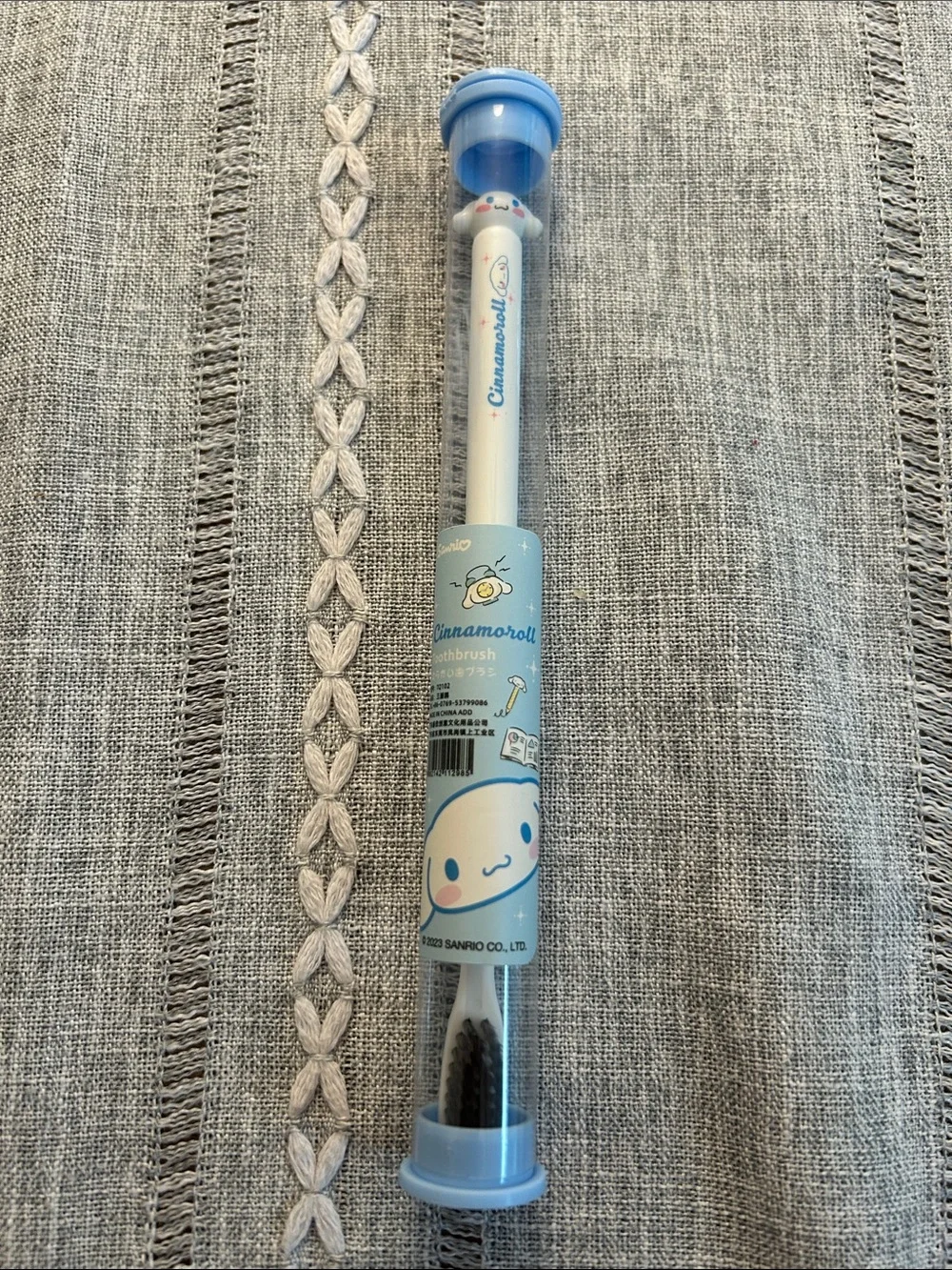 Cinnamoroll Tote Bag Set in Cream and Light Blue